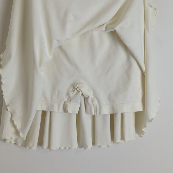 OQQ Flowy Tennis Skirt Gym Yoga Athletic Workout Skort Hidden Pocket Size L - Picture 4 of 8